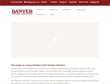 Tablet Screenshot of danver.com